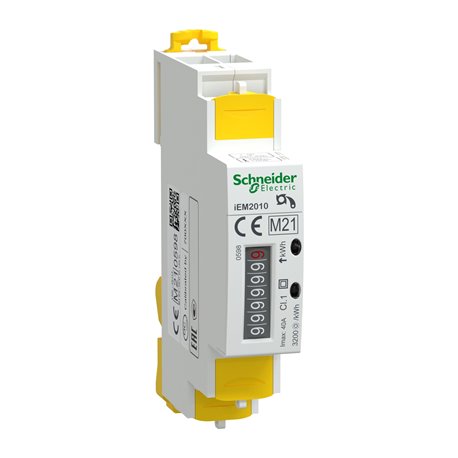Compteur d'énergie 40A Acti9 A9MEM2010 monophasé MID