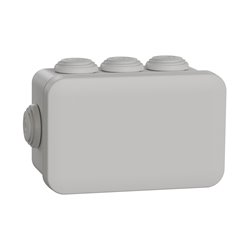 Boîte de dérivation Mureva Box ENN05003 105x65x55 mm à embouts
