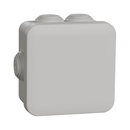 Boîte de dérivation Mureva Box ENN05004 80x80x45 mm à embouts
