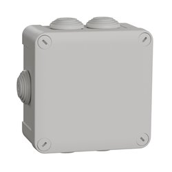 Boîte de dérivation Mureva Box ENN05005 105x105x55 mm à embouts