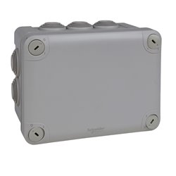 Boîte de dérivation Mureva Box ENN05007 150x105x80 mm à embouts