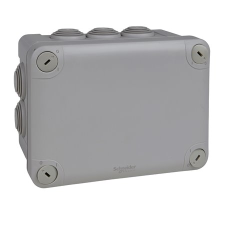 Boîte de dérivation Mureva Box ENN05007 150x105x80 mm à embouts