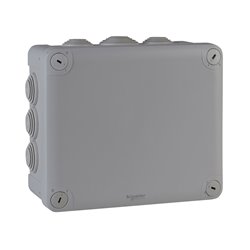 Boîte de dérivation Mureva Box ENN05010 175x150x80 mm à embouts