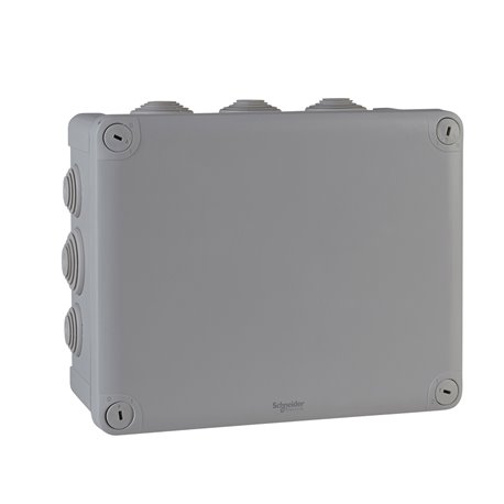 Boîte de dérivation Mureva Box ENN05013 225x175x100 mm à embouts