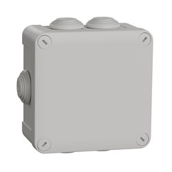 Boîte de dérivation Mureva Box ENN05205 105x105x55 mm à embouts et bornier