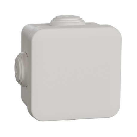 Boîte de dérivation Mureva Box IMT05022 65x65x45 mm à embouts blanc