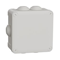 Boîte de dérivation Mureva Box IMT05025 105x105x55 mm à embouts blanc
