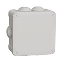 Boîte de dérivation Mureva Box IMT05025 105x105x55 mm à embouts blanc