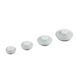 Lot de 10 entrées de câbles Mureva Box ISM71072 Ø4-25 / perçage Ø29mm gris clair