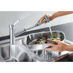 Evier Classic Pro 6 S-IF 1000x510 mm avec cuvette multifonction Inox 523665