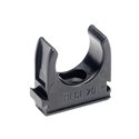 Clip à tube Mureva Fix IMT35219 Ø20 mm noir