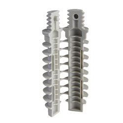 Lot de 100 chevilles filetées Mureva Fix ENN48934 Ø 8 mm