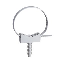 Lot de 100 instacables + chevilles Mureva Fix ENN47963 Ø40-63 mm gris