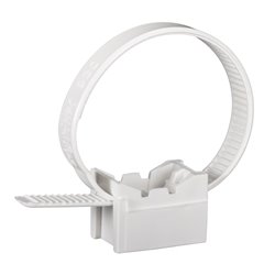 Lot de 100 instacables Mureva Fix IMT47939 Ø16-32 mm blanc polaire