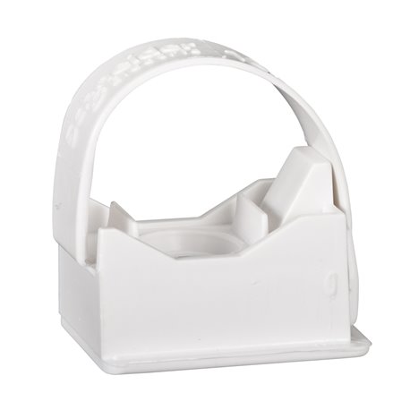 Lot de 100 instaclips Mureva Fix IMT45920 Ø16-20 mm blanc polaire