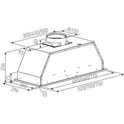 Groupe filtrant RHG580/1PN/1 avec moteur 601 m3/h 52 cm