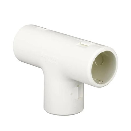 Té pour tube 3321 Mureva Tube IMT44920 Ø20 mm blanc polaire