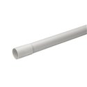 Conduit tulipé 3321 de 2 m Mureva Tube IMT50532 Ø32 mm gris
