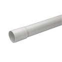 Conduit tulipé 3321 de 3 m Mureva Tube IMT50650 Ø50 mm gris