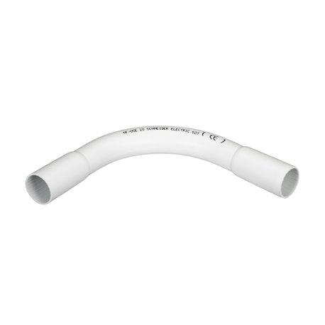 Coude pour tube 3321 Mureva Tube IMT56920 Ø20 mm blanc polaire Coude pour tube 3321 Mureva Tube IMT56920 Ø20 mm blanc polaire