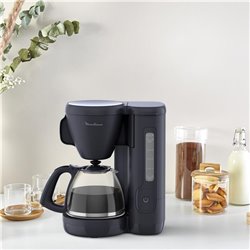Cafetière 15 tasses FG2M0810 à filtre bleu nuit mat