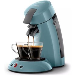 Cafetière Senseo Original HD6553.21 à dosettes bleu gris