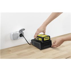 Set batterie 18 V + chargeur rapide 24450620 noir et jaune 