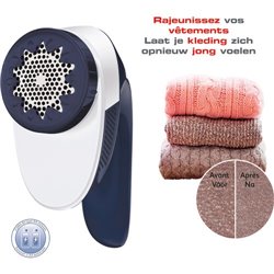 Rasoir anti-bouloche JA1013C0 bleu et blanc 