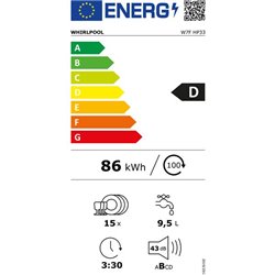 Lave-vaisselle W7FHP33 15 couverts largeur 60 cm