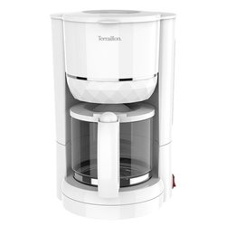 Cafetière 10/15 tasses 15353 à filtre blanche