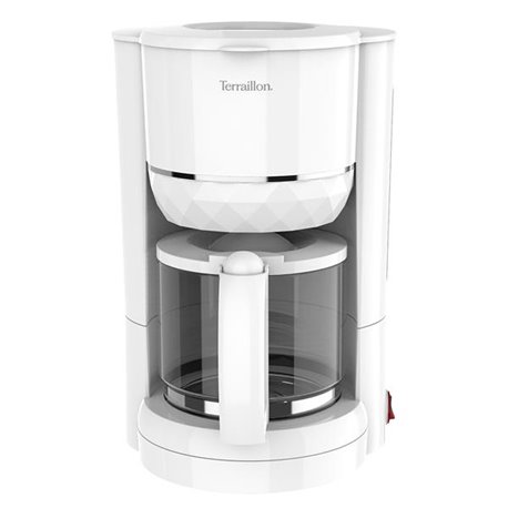 Cafetière 10/15 tasses 15353 à filtre blanche