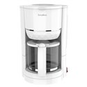 Cafetière 10/15 tasses 15353 à filtre blanche