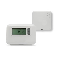 Thermostat programmable Chronothermostat II RF Sans fil à piles pour régulation d'ambiance