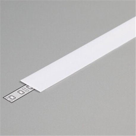 Lot de 10 diffuseurs profilés 19,2 mm blanc 1m pour bandeaux LED