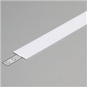 Lot de 10 diffuseurs profilés 19,2 mm blanc 1m pour bandeaux LED
