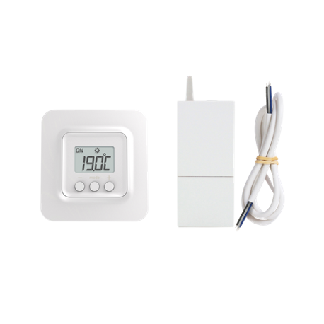 Tybox 5300 Thermostat d'ambiance radio pour systeme reversible-non reversible