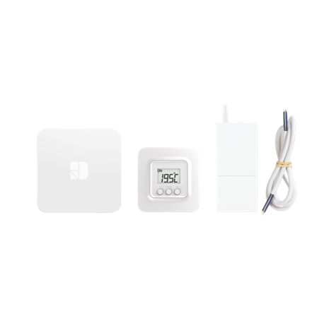 PACK TYBOX 5300 CONNECTÉ Pack thermostat d'ambiance radio pour système réversible/non réversible, mono/multizones