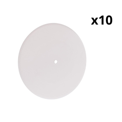 Lot de 10 Couvercles Non DCL pour boîte de centre Ø130 mm