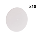 Lot de 10 Couvercles Non DCL pour boîte de centre Ø130 mm