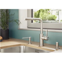 Tirette de commande ronde inox brossé 226540