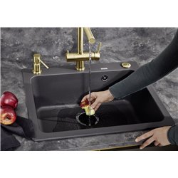 Distributeur de savon Lato, 526699 Satin Gold 300 ml