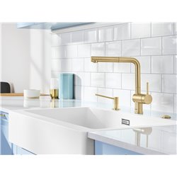 Distributeur de savon Torre, 526700 Satin Gold 300 ml
