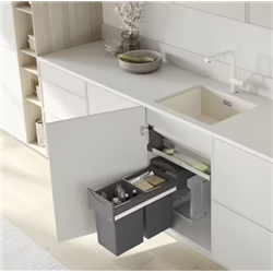 Organisateur sous-meuble Orga Shelf 60 H 527459 60 cm portes battantes