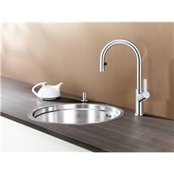 Mitigeur cuisine Carena-S Vario 521356 Chromé 