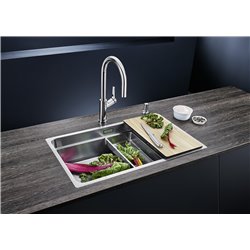 Mitigeur cuisine Carena-S Vario 521356 Chromé 