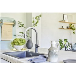 Mitigeur cuisine Carena-S Vario 521359 Gris Rocher 