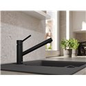 Mitigeur cuisine Kano 526667 Noir Mat 