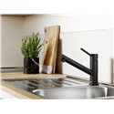 Mitigeur cuisine Kano-S 526668 Noir Mat 
