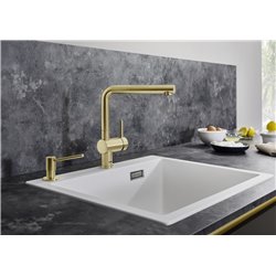 Mitigeur cuisine Linus 526683 Satin Gold 