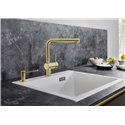 Mitigeur cuisine Linus 526683 Satin Gold 